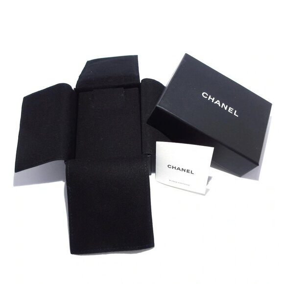 CHANEL - Champagne Gold Black Hardware Rhinestones Necklace 797-082225 - Picture 6 of 6